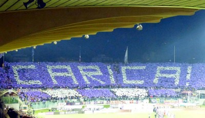 Fiorentina Inter coreografia Carica