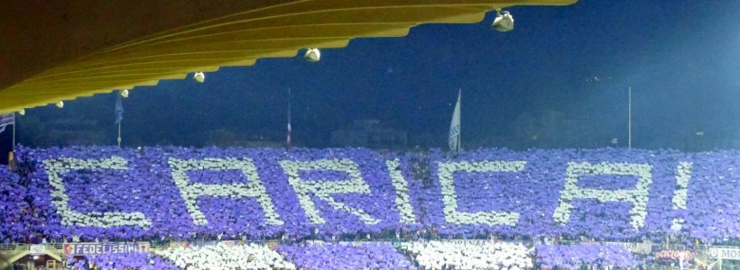 Fiorentina Inter coreografia Carica