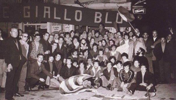 Il giorno della nascita delle Brigate Gialloblu, 30 novembre 1971