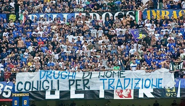 Inter Juve - Drughi di nome, conigli per Tradizione