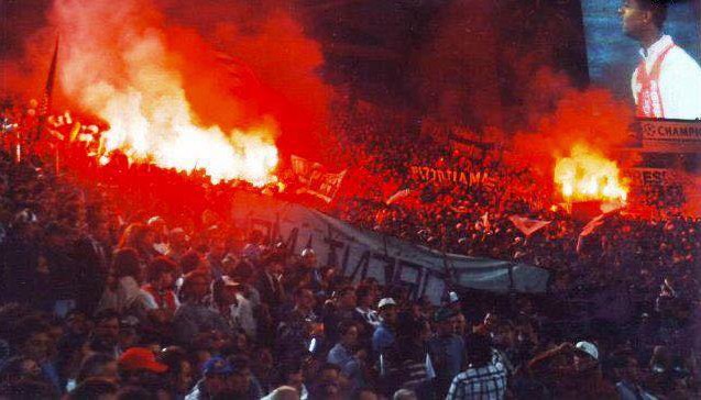 Juve - Ajax 1995-96 finale Champions League vinta dalla Juventus ai rigori (stadio Olimpico di Roma 22 maggio 1996)