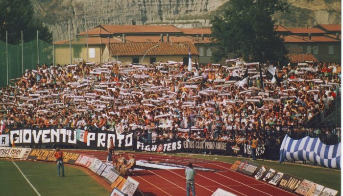 Sciarpata Ultras Juve in trasferta (Empoli - Juventus 1987-88)