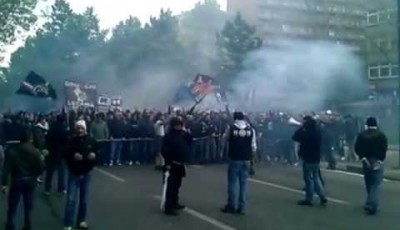 Scontri Drughi Fighters Tradizione Vikink Nucleo Curva Sud Juve