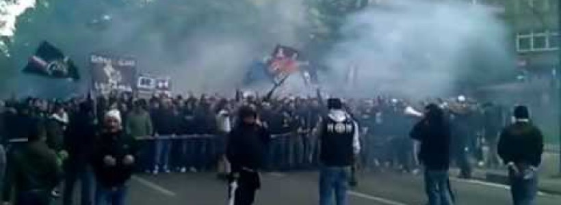 Scontri Drughi Fighters Tradizione Vikink Nucleo Curva Sud Juve