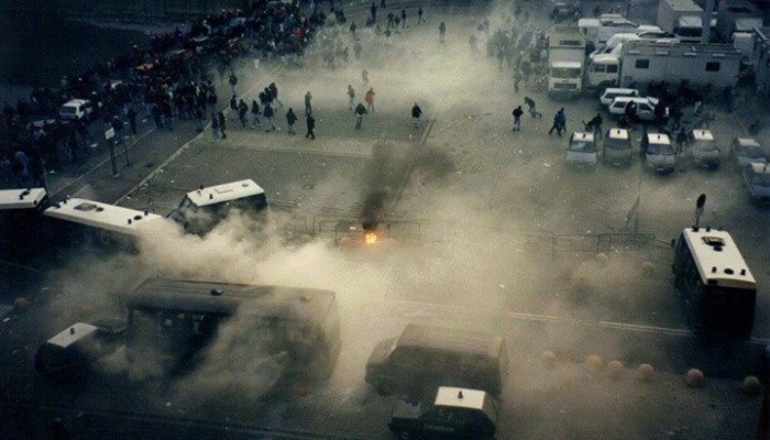 Scontri Ultras GENOA - Milan 1994-95