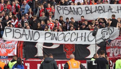 pisano bla bla pisano pinocchio curva nord pisa Kaiserslautern - Karlsrue