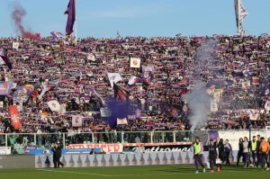 Fiorentina Empoli, derby Curva Fiesole vs Desperados